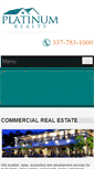 Mobile Screenshot of platinumrealty.com